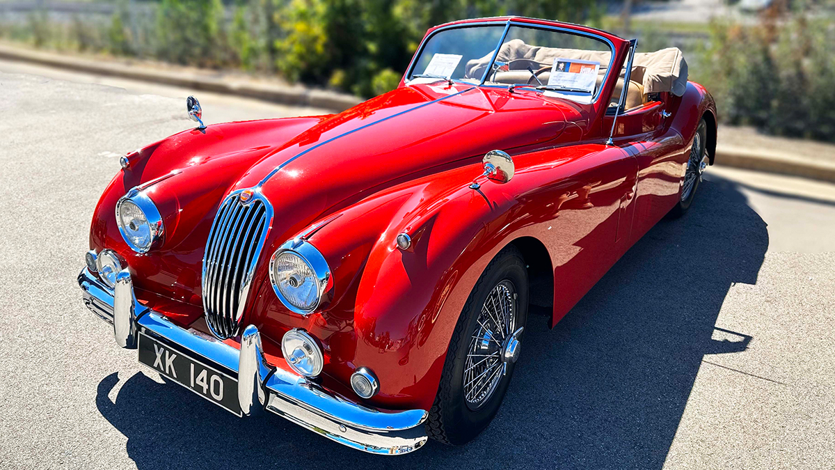 Vintage Car Show at St. Johns North Lot in Highland Park